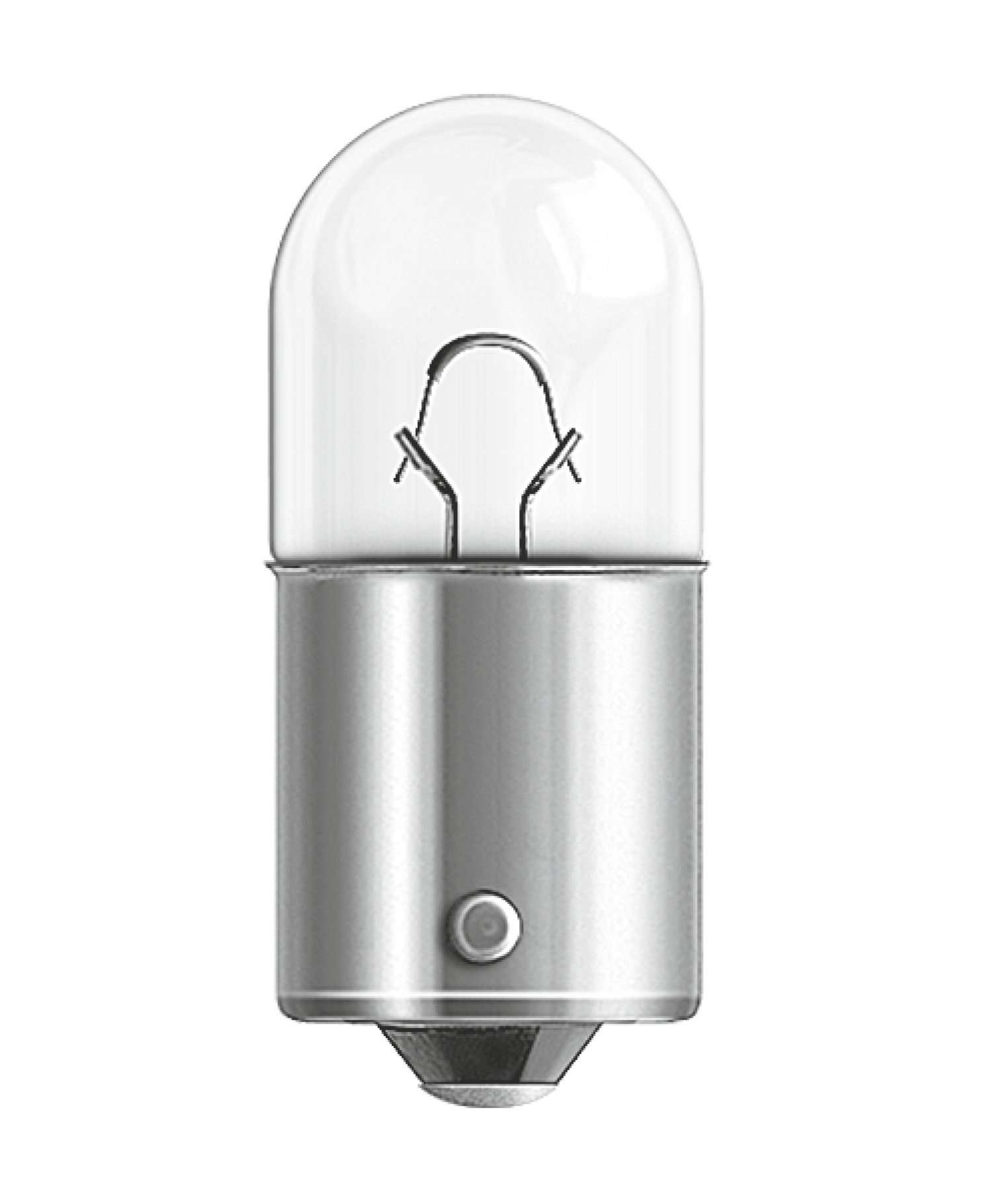 Osram Lampe mit Metallsockel Glühlampe R10W BA15s 12V 10W 1 Stück