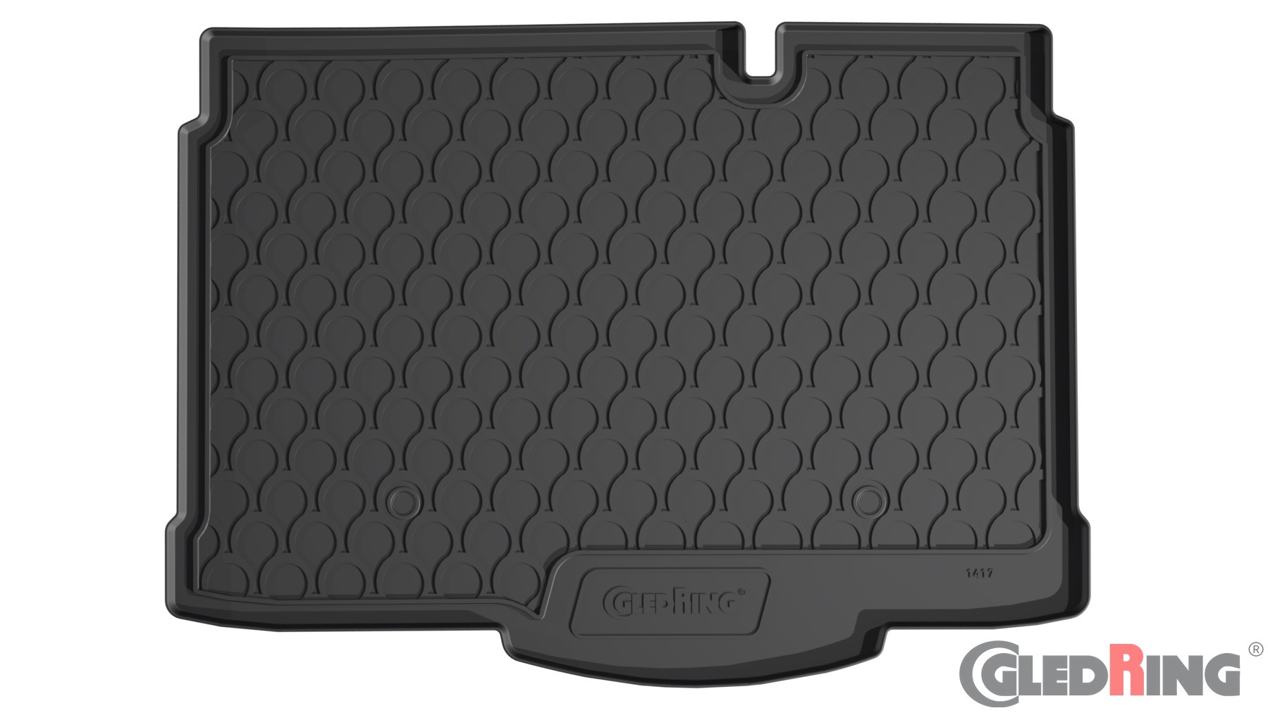 Original Gledring Premium Gummi Kofferraummatte - OPEL Corsa E 2014-2020