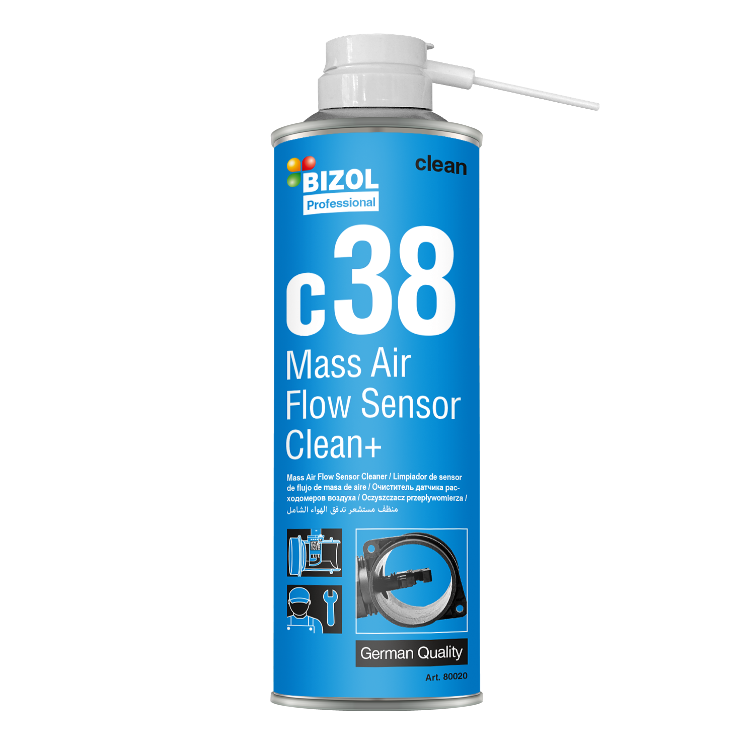 Bizol Mass Air Flow Sensor Clean+ c38 - 300 ml