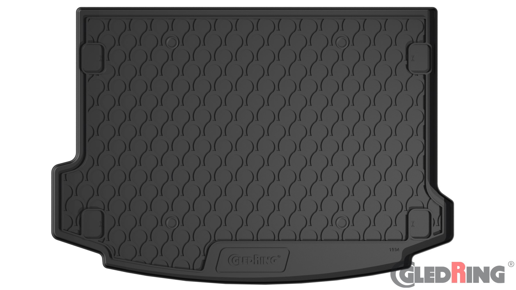Original Gledring Premium Gummi Kofferraummatte - LAND ROVER RANGE ROVER EVOQUE SUV 03.2019->