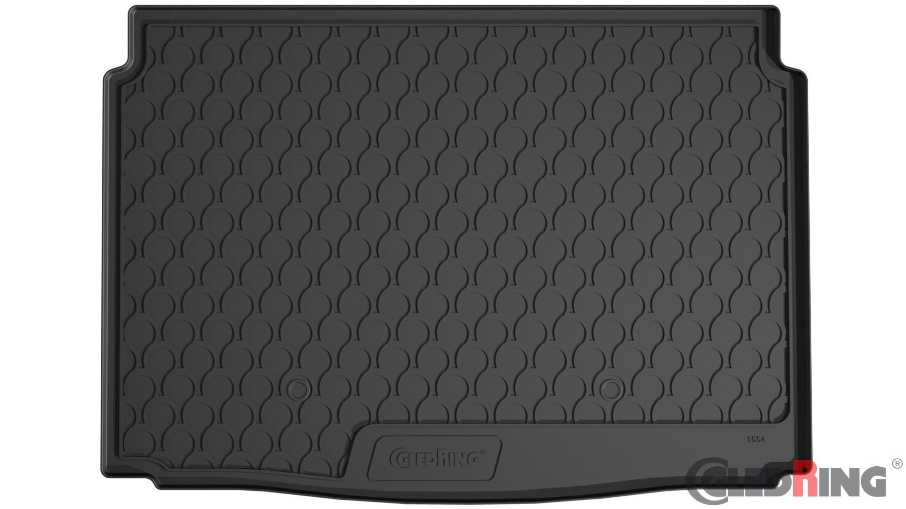 Original Gledring Premium Gummi Kofferraummatte - RENAULT Megane IV HB (5-türig) 02.2016->