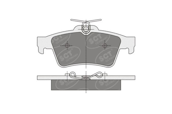 SCT Bremsbeläge SP357PR