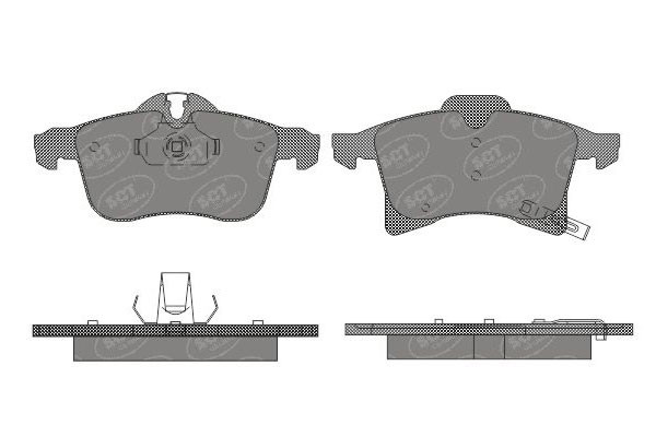 SCT Bremsbeläge SP493PR