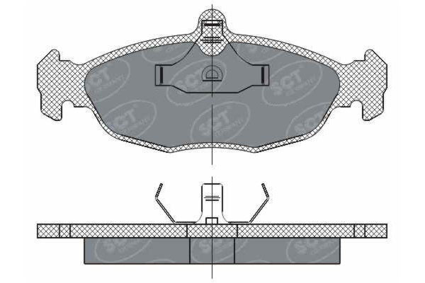SCT Bremsbeläge SP252PR