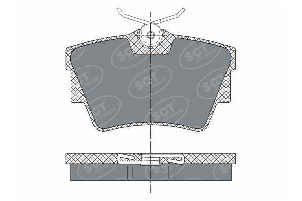 SCT Bremsbeläge SP289PR