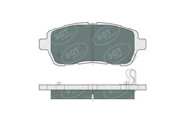 SCT Bremsbeläge SP384PR