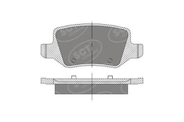 SCT Bremsbeläge SP410PR