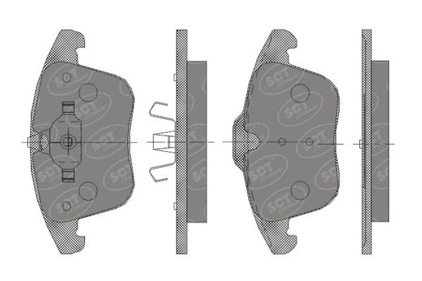 SCT Bremsbeläge SP471PR