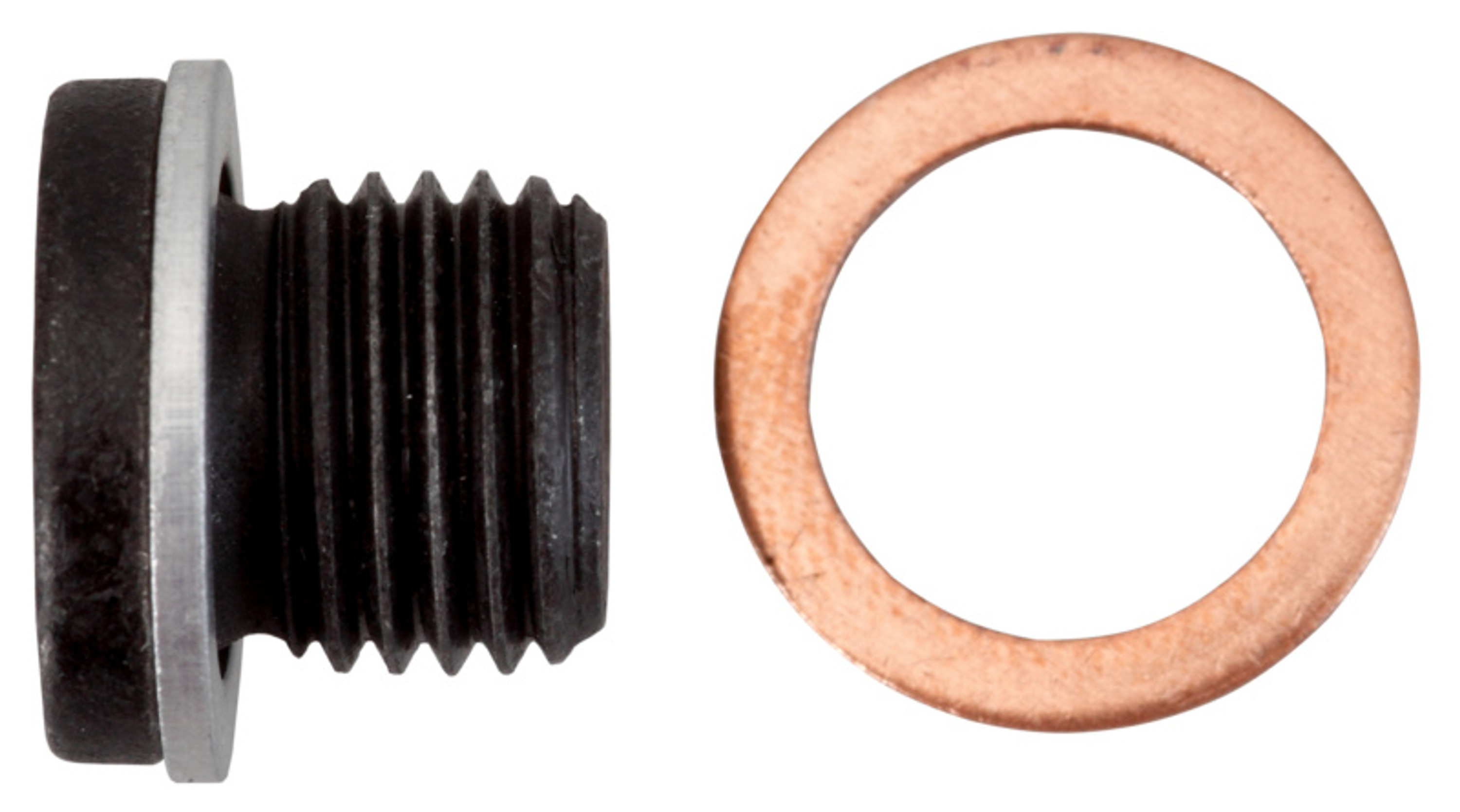 Ölablassschraube M14 x 1,5 x 12, mit Dichtring, Stahl verzinkt 1Stk.