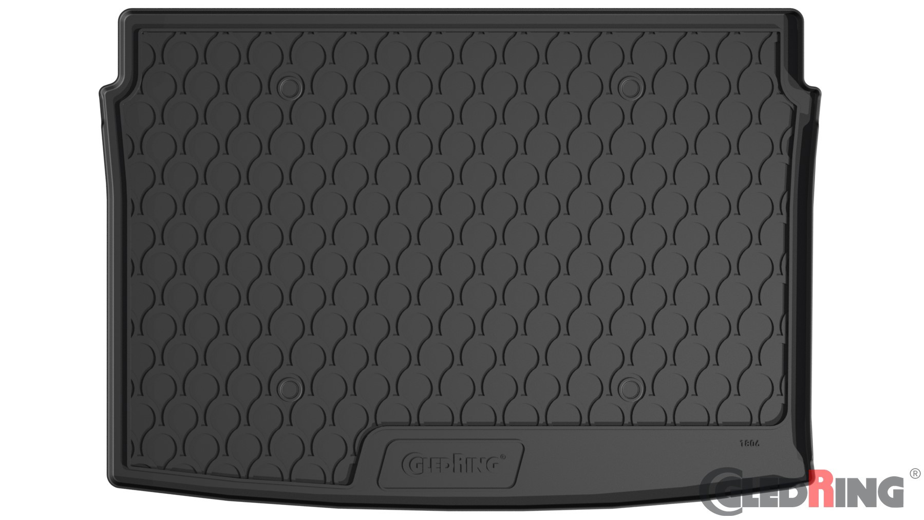 Original Gledring Premium Gummi Kofferraummatte - SEAT Arona (Oben variabler Boden) 11.2017->