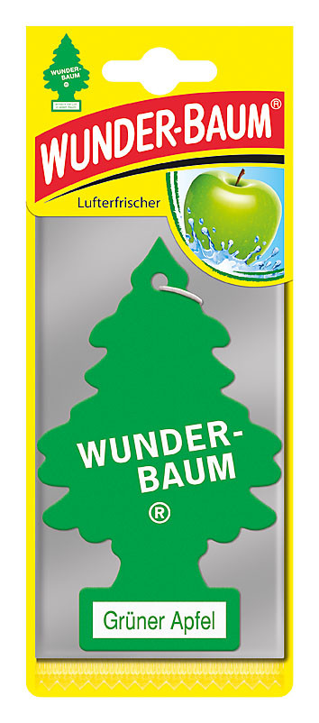 Wunderbaum® Apfel - Original Auto Duftbaum Lufterfrischer