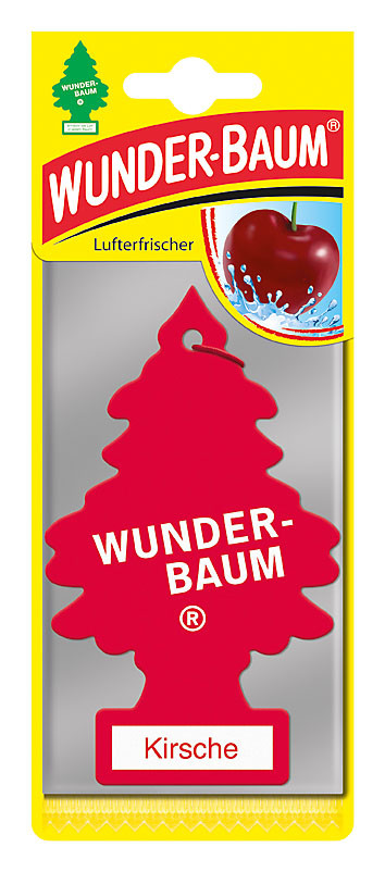 Wunderbaum® Kirsche - Original Auto Duftbaum Lufterfrischer