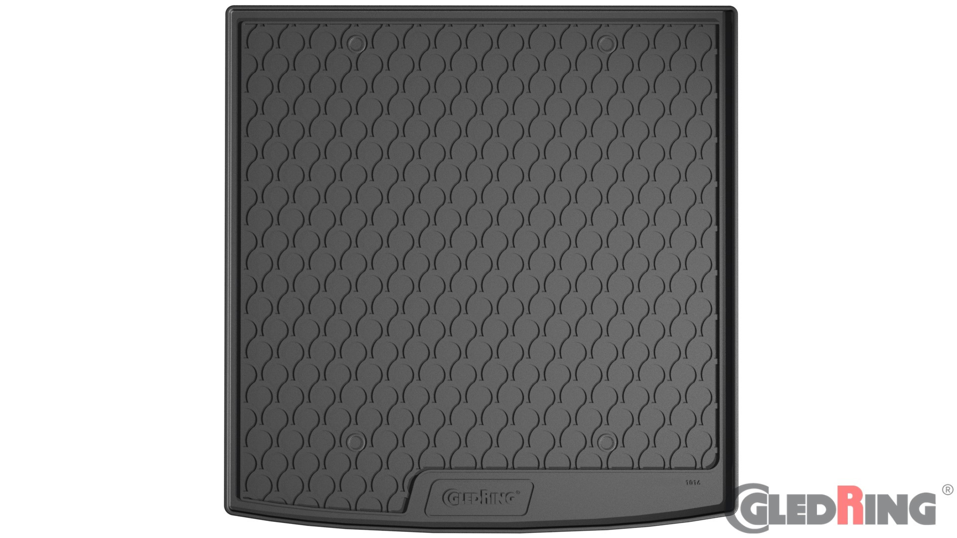 Original Gledring Premium Gummi Kofferraummatte - VOLKSWAGEN Golf 8 Variant (Oberer variabler Boden) 2020->