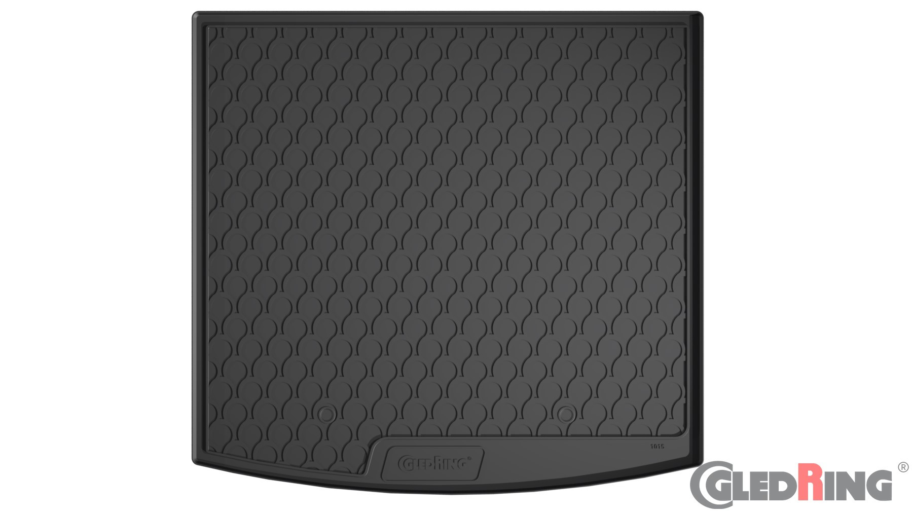 Original Gledring Premium Gummi Kofferraummatte - VOLKSWAGEN Touran 5T (Oberer Boden) 10.2015->