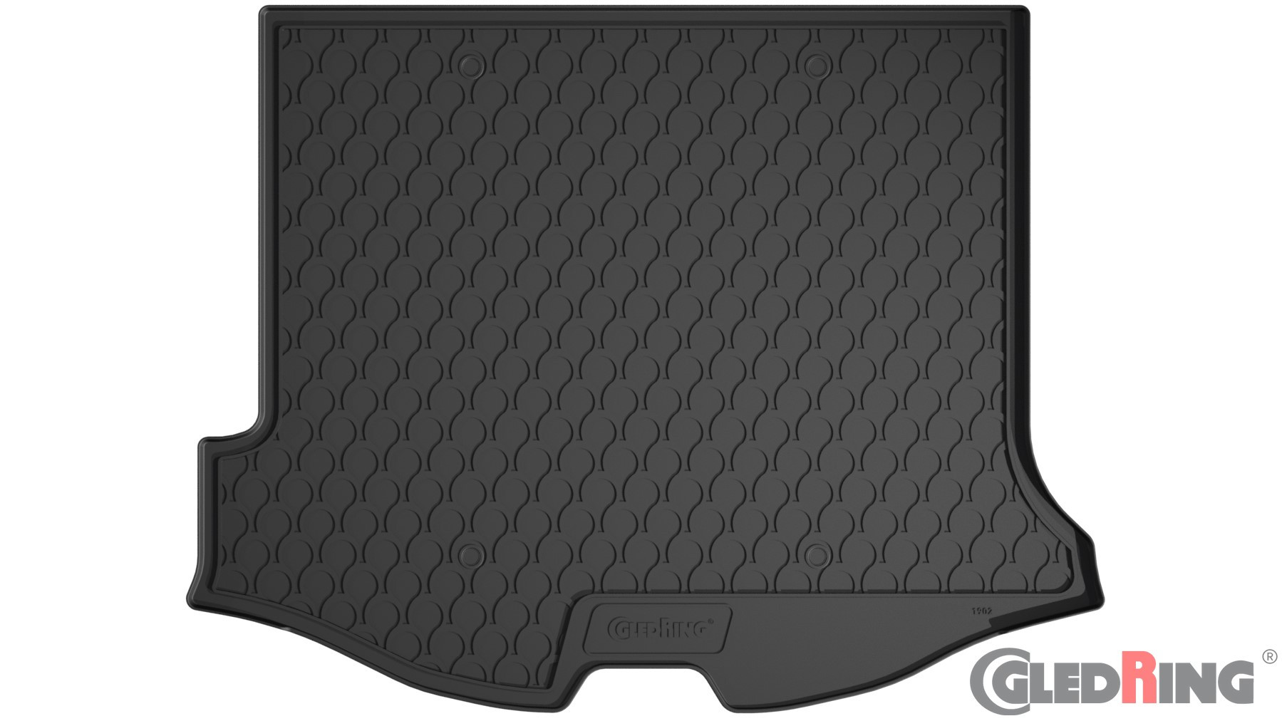 Original Gledring Premium Gummi Kofferraummatte - VOLVO V60 2010->