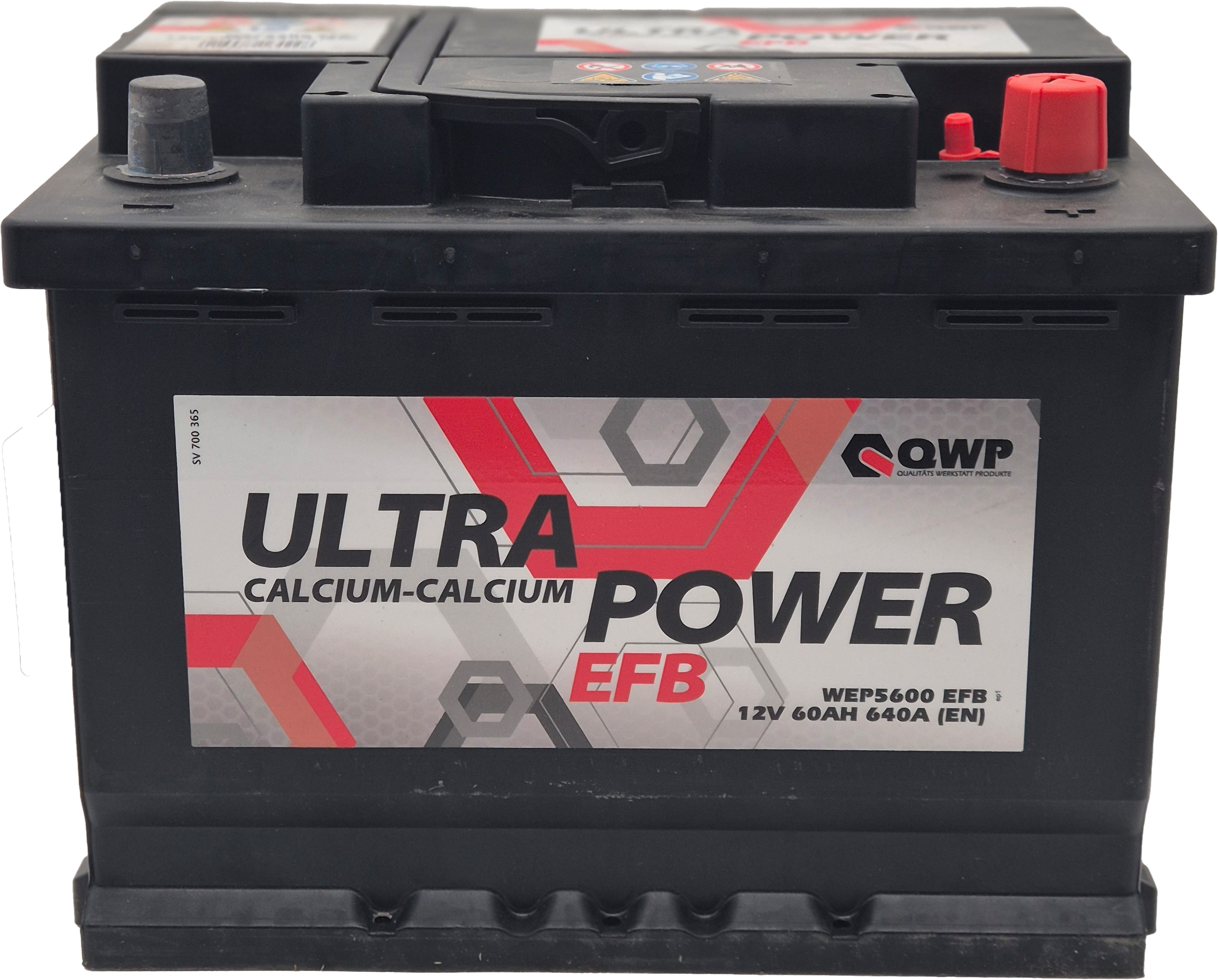 QWP Ultra Power Starterbatterie 12V 60AH 640A