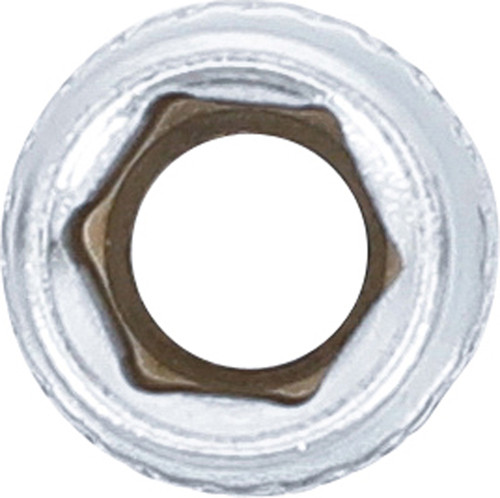 BGS Steckschlüssel-Einsatz Sechskant | Antrieb Innenvierkant 6,3 mm (1/4