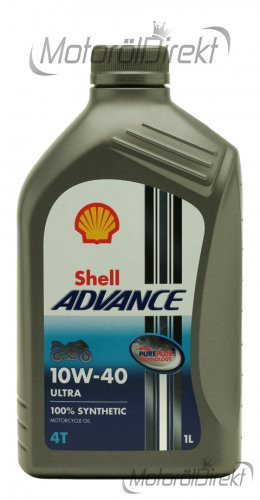 Shell Advance Ultra 4T 10W-40 Motorrad Motoröl 1l