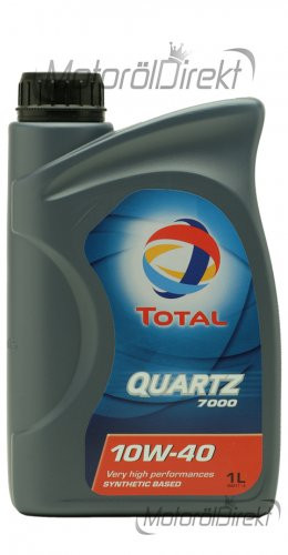 Total Quartz 7000 10W-40 Diesel & Benziner Motoröl 1Liter