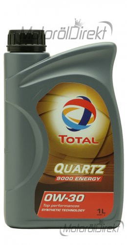 TOTAL Quartz Energy 9000 0W-30 Motoröl 1l