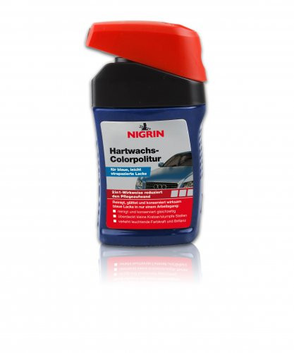 Nigrin Hartwachs-Colorpolitur blau 300ml