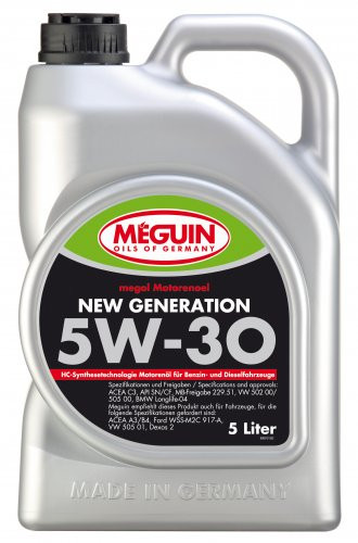 Meguin Megol Motoröl New Generation SAE 5W-30 5l