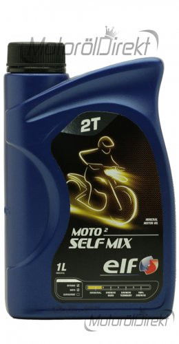 Elf Moto 2 Self Mix mineralisches 2T Motorrad Motoröl 1l