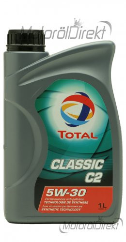 TOTAL Quartz Classic C2 5W-30 Motoröl 1l