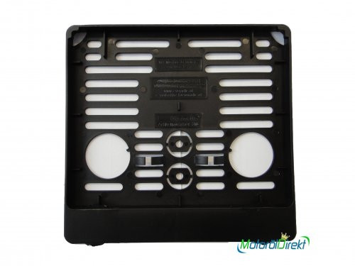 Kennzeichenhalter schwarz für Motorrad