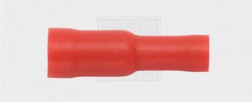 Rundsteckhülse 4/0,5-1,5mm², rot 5Stk.