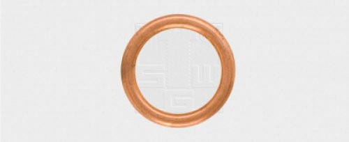 Dichtring 16 x 22 x 2, Kupfer asbestfrei, DIN 7603 5Stk.
