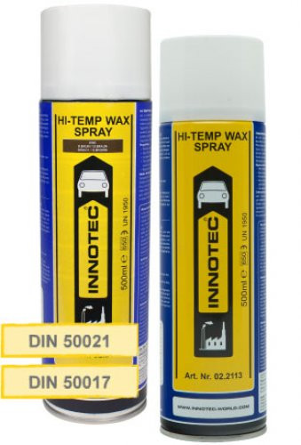 Innotec Unterboden- & Hohlraumschutz | Hi-Temp Wax - Spray - Dunkelbraun (0980) 500ml