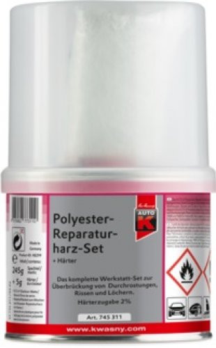 AUTO-K Polyester Reparatur - Harz Set 250g