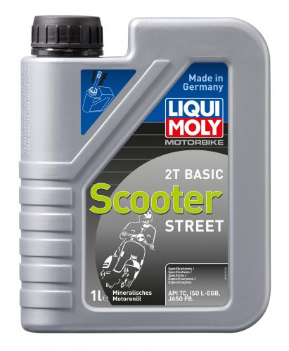 Liqui Moly Motorbike 2T Basic Scooter Street mineralisches Motorrad Motoröl 1l