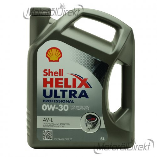 Shell Helix Ultra Professional AV-L 0W-30 Motoröl 5l Kanister