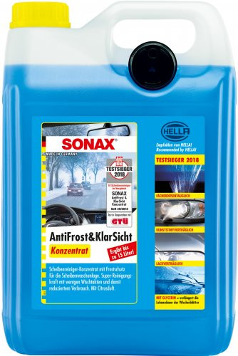 Sonax 03325050 AntiFrost & KlarSicht CLASSIC Citrusduft Konzentrat 5Liter