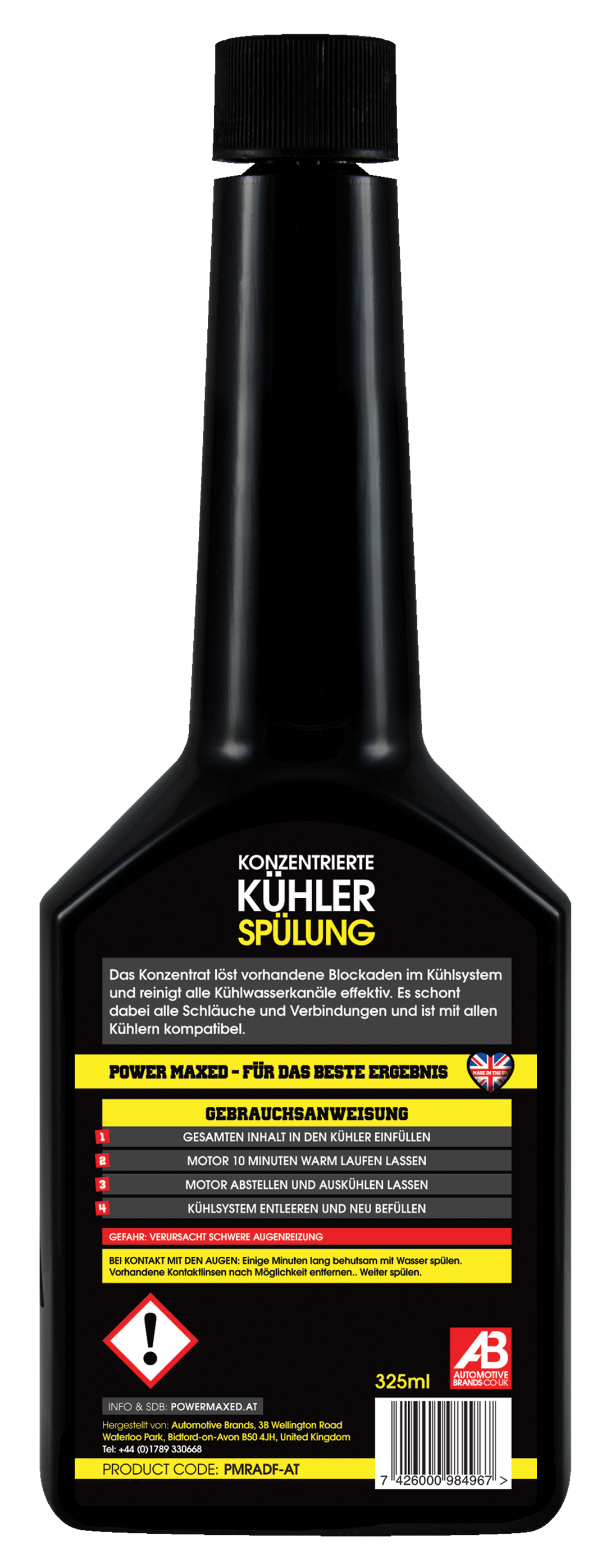 PowerMaxed Konzentrierte Kühlerspülung 325 ml