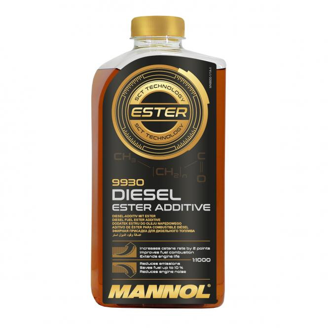 Mannol 9930 Diesel Ester Kraftstoff Additiv 1l Flasche
