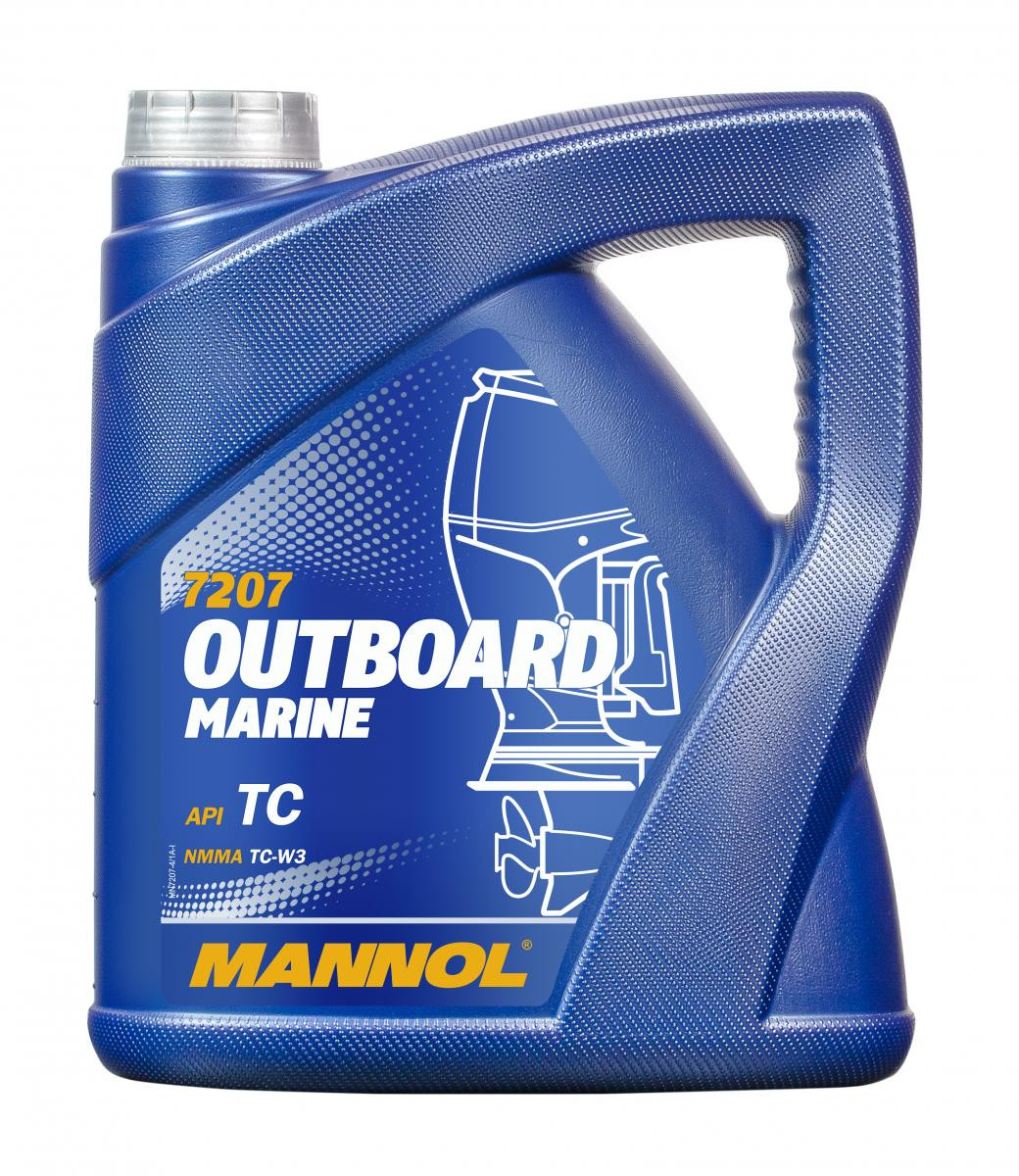 Mannol 7207 2-Takt Outboard Marine Motoröl 4l Kanister