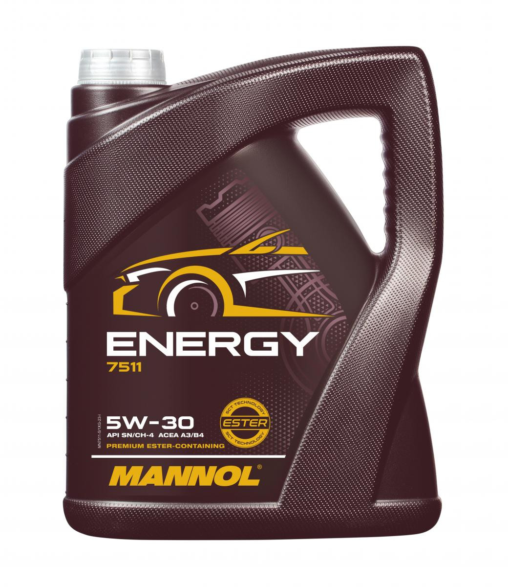 Mannol 7511 Energy 5W-30 synthetisches Motoröl 5l Kanister