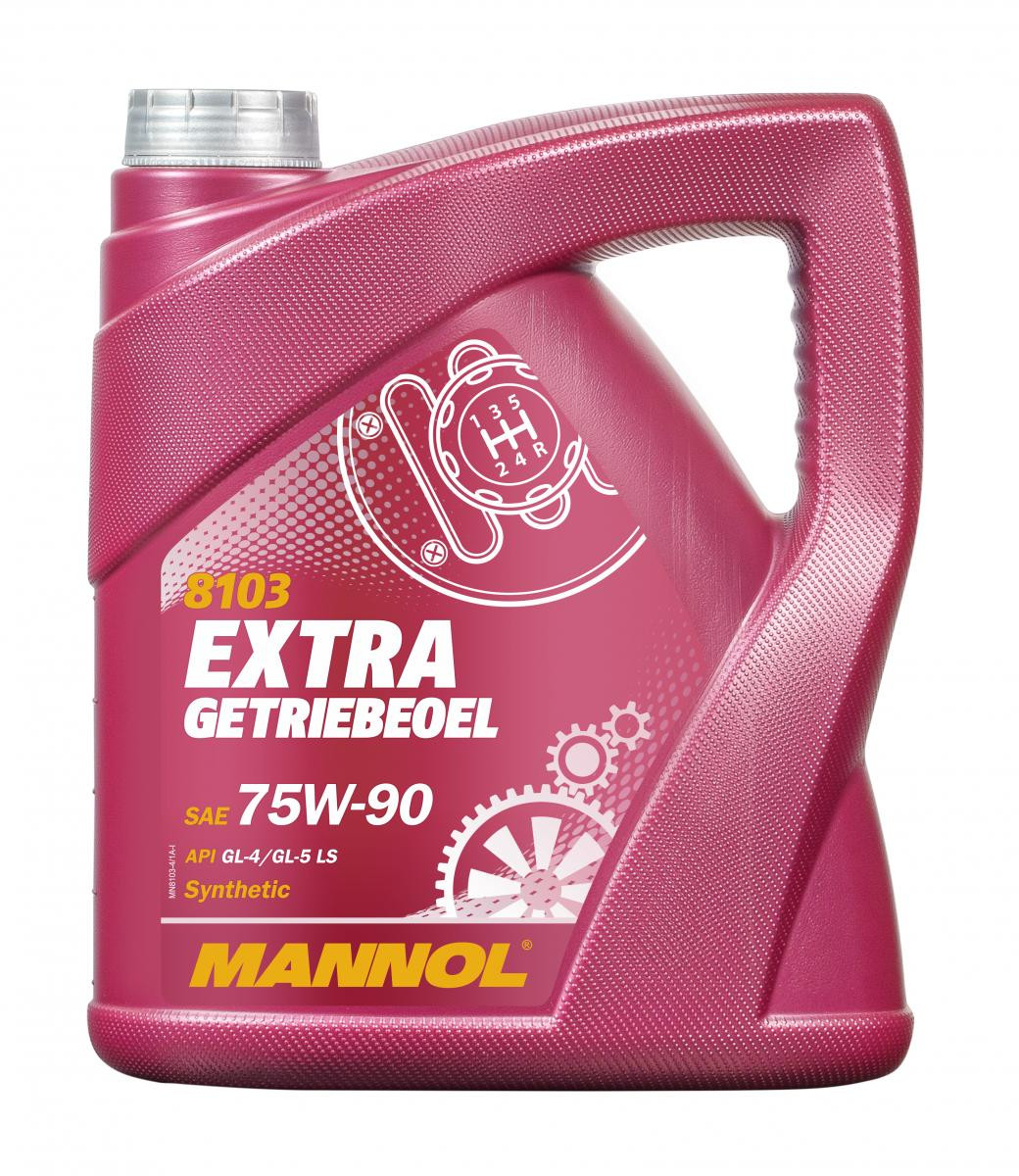 Mannol 8103 Extra 75W-90 Getriebeöl 4l Kanister