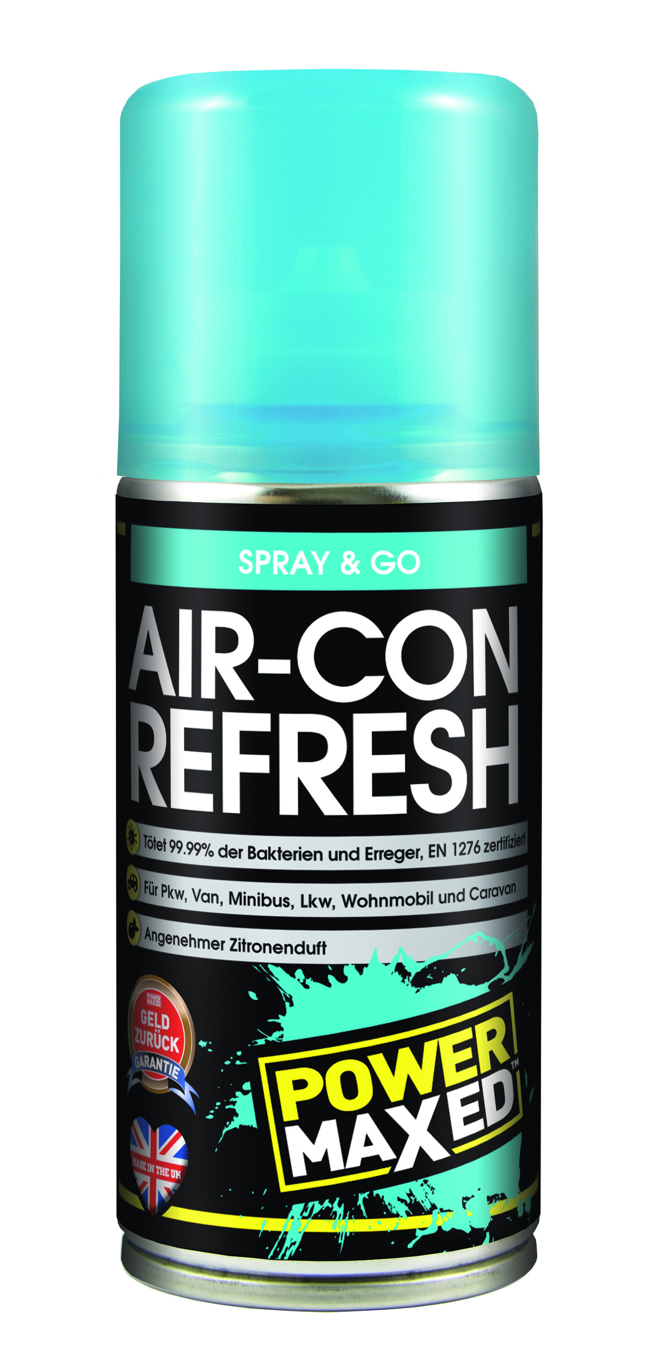 Power Maxed Air-Con Refresh Klimaanlagen Desinfektion 150ml