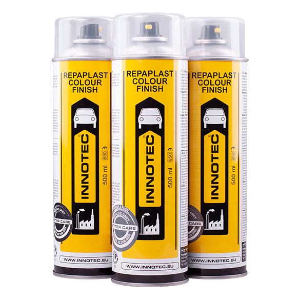 Innotec Repaplast Colour Finish Better Care Kunststofflack 500 ml, betongrau