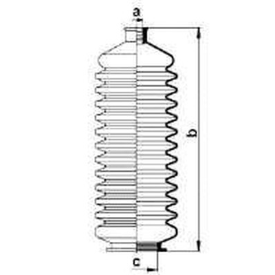 SPIDAN Faltenbalg, Lenkung