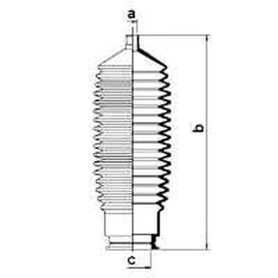SPIDAN Faltenbalg, Lenkung