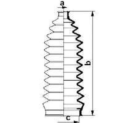 SPIDAN Faltenbalg, Lenkung