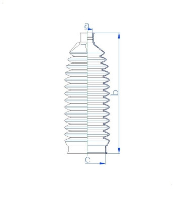 SPIDAN Faltenbalg, Lenkung
