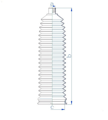 SPIDAN Faltenbalg, Lenkung