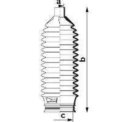 SPIDAN Faltenbalg, Lenkung