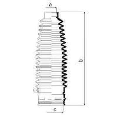 SPIDAN Faltenbalg, Lenkung